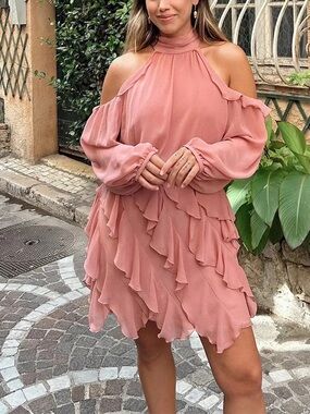 fuchsia pink dress zara Women's Short Dresses | Explore our New Arrivals